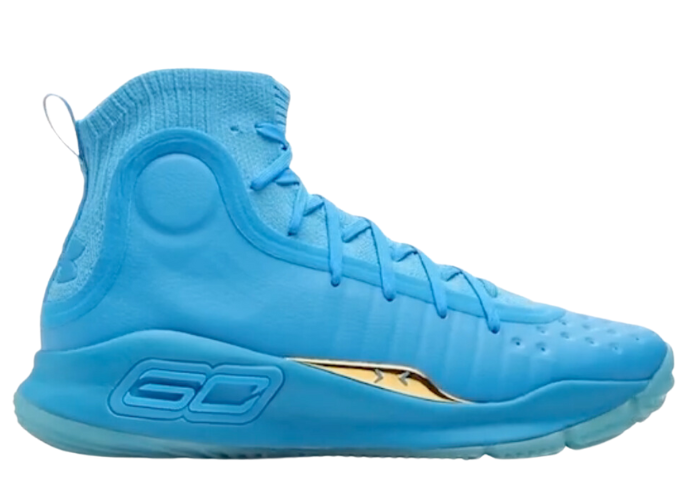 Curry 4 store blue and gold